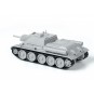 Z5043-Soviet SU-122 self-propelled gun tank 1/72 Zvezda
