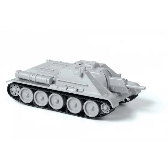 Z5043-Char soviétique canon automoteur SU-122 1/72 Zvezda - Z5043