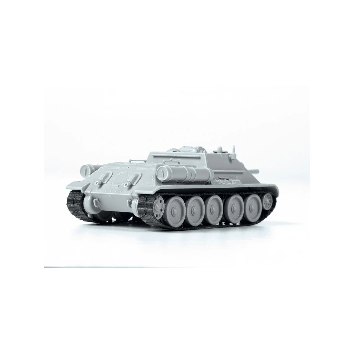 Char soviétique canon automoteur SU-122 1/72 Zvezda Zvezda Z5043 - 7
