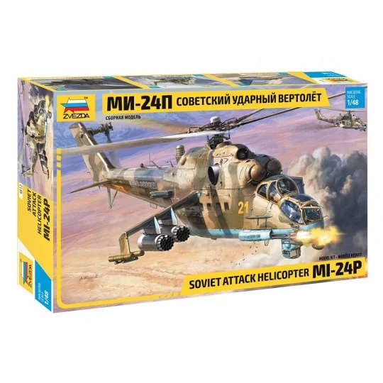 Z4812-Mil Mi-24P Hind F 1/48 Zvezda - Z4812