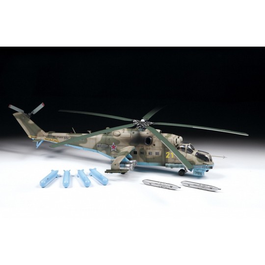 Z4812-Mil Mi-24P Hind F 1/48 Zvezda - Z4812