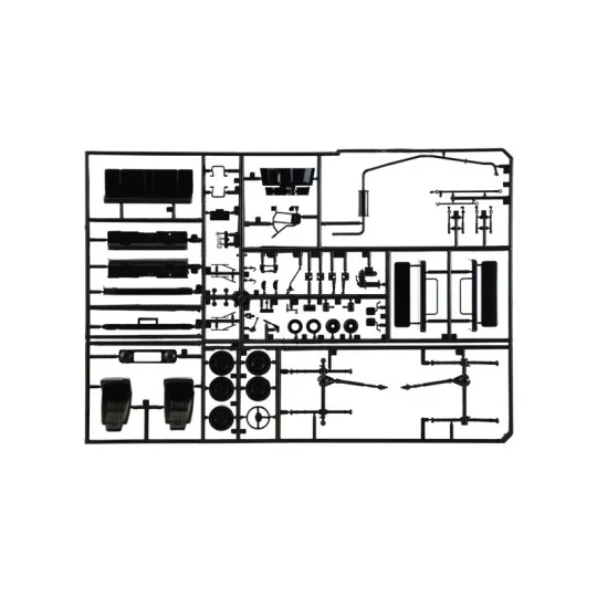 I3630-Toyota Land Cruiser BJ-44 1/24 Italeri