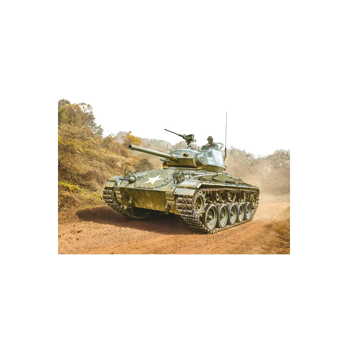 Char M24 Chaffee "Guerre de Corée" 1/35 Italeri Italeri I6587 - 1 Char M24 Chaffee "Guerre de Corée" 1/35 Italeri Italeri I6587 - 1