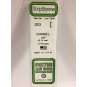 S1370263-Profilé U 2.5x350mm Ref : 263 - Evergreen - S1370263