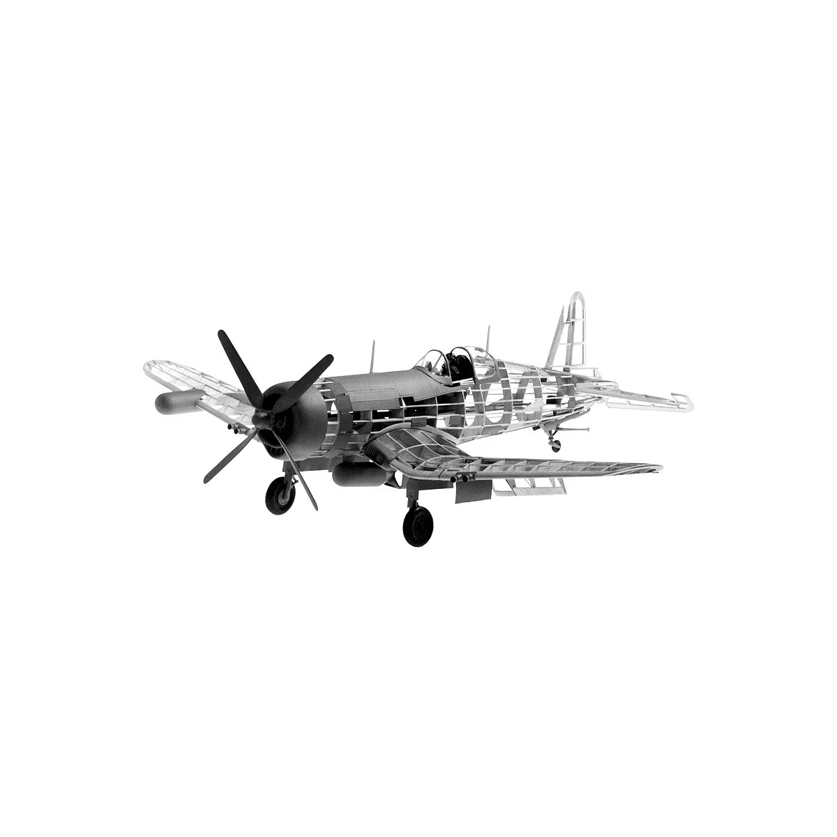 Corsair F4U-4 Guillow's Guillow's S0281004 - 3
