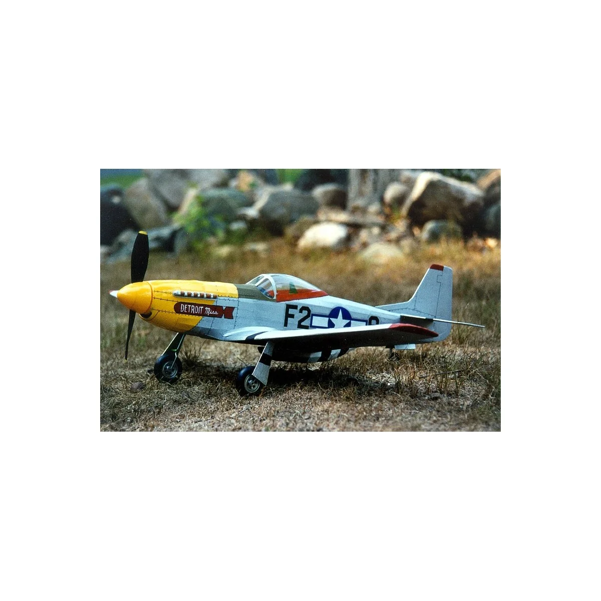 P-51 Mustang Guillow's Guillow's S0280402 - 2