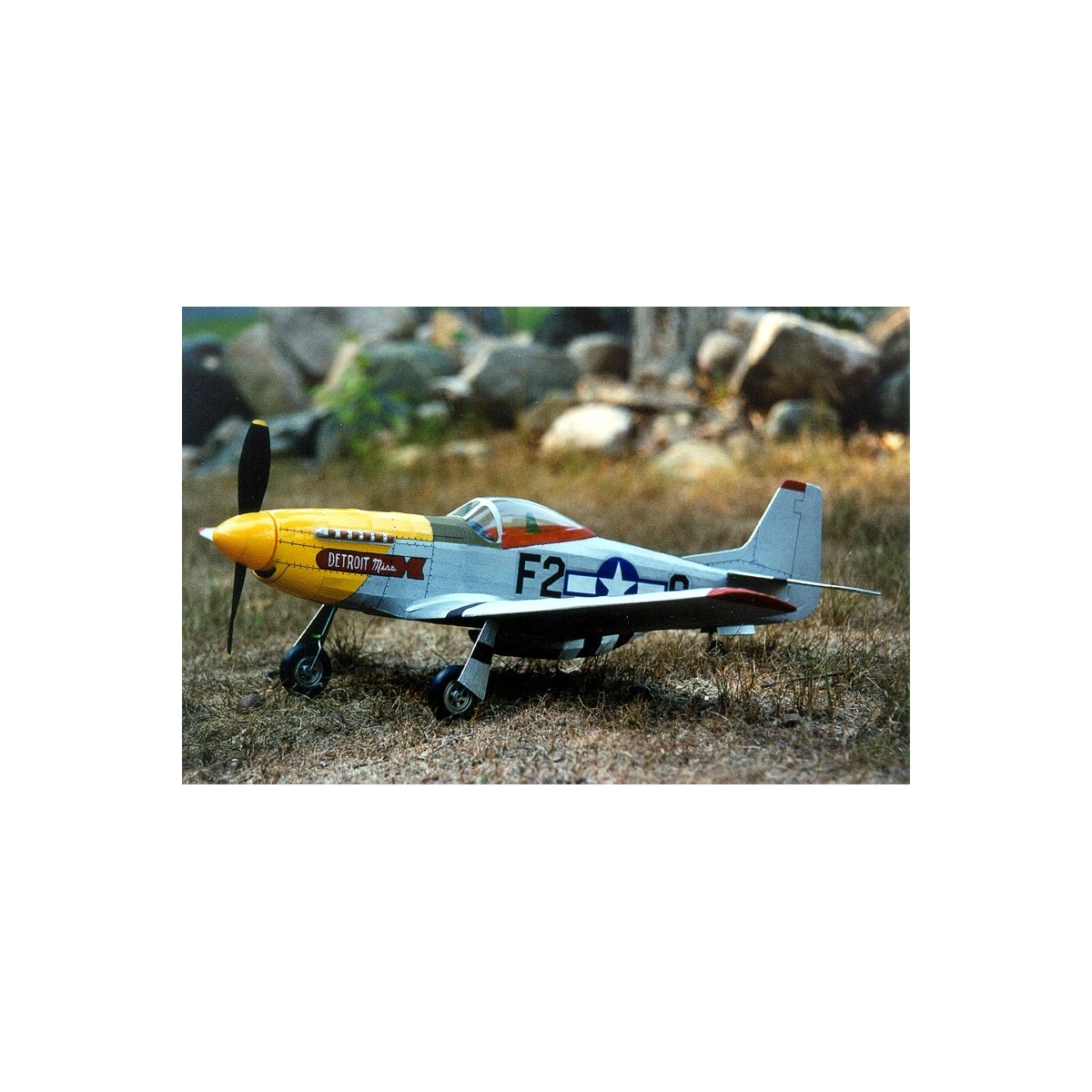 P-51 Mustang Guillow's Guillow's S0280402 - 2