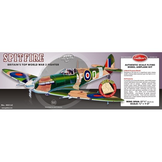 S0280403-Spitfire Supermarine Guillow's
