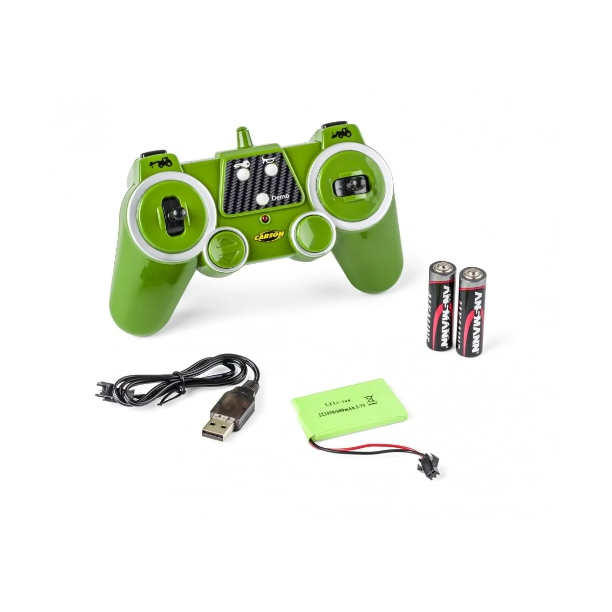 Tracteur vert avec godet avant 1/16 RTR Carson Carson 500907347 - 3