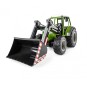 500907347-Green tractor with front bucket 1/16 RTR Carson - 500907347