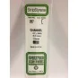 S1370267-U-profile 6.3x350mm Ref: 267 - Evergreen - S1370267
