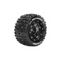 MT-Pioneer Tires + Black Chrome Rims Traxxas Maxx (x2) Louise RC Louise RC L-T3329SBC - 1 L-T3329SBC-MT-Pioneer Tires + Black Chrome Rims Traxxas Maxx (x2) Louise RC - L-T3329SBC