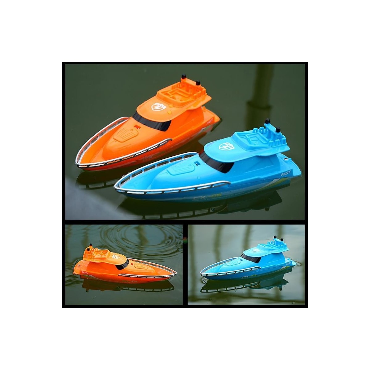 Mini Racing Yacht bleu 2.4Ghz RTR Siva Siva SV-30017 - 3