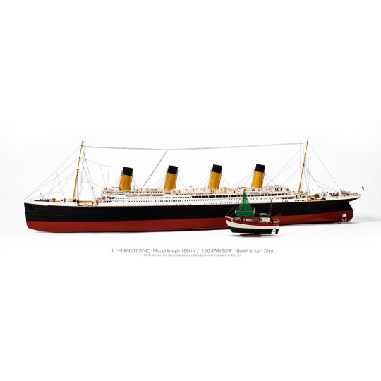 S052510-Building boat RMS Titanic 510 1/144 Billing Boats