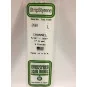 S1370268-U-profile 7.9x350mm Ref: 268 - Evergreen - S1370268
