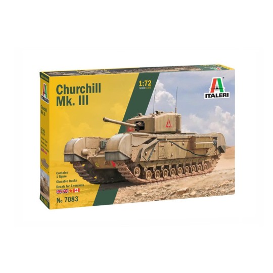 I7083-Churchill Mk.III 1/72 Italeri tank