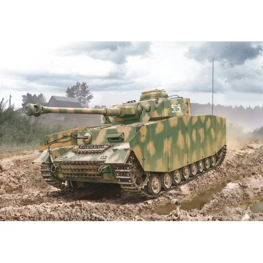 I6578-Tank Panzer IV Ausf.H 1/35 Italeri