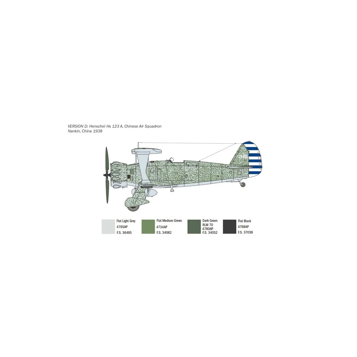 Aircraft Henschel Hs123 1/48 Italeri Italeri I2819 - 7