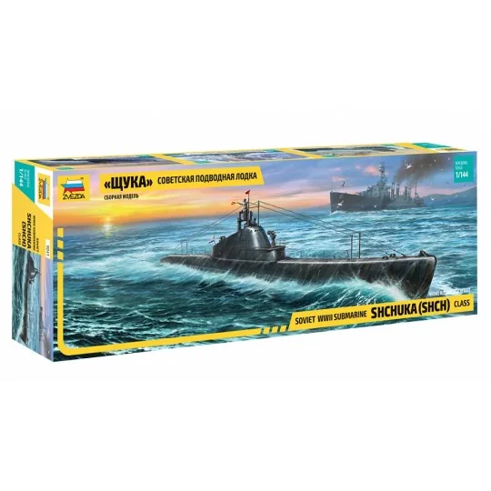 Sous-Marin "Shchuka" 1/144 Zvezda Zvezda Z9041 - 1 Z9041-Sous-Marin "Shchuka" 1/144 Zvezda - Z9041