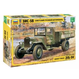 Camion Soviétique ZIS-5B 1/35 Zvezda Zvezda Z3529 - 1
