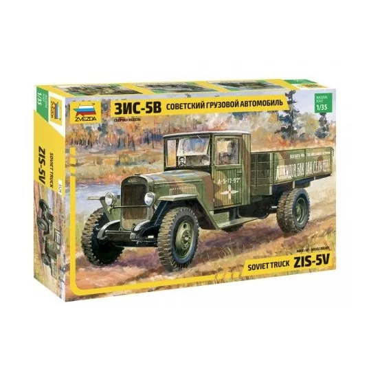 Z3529-Camion Soviétique ZIS-5B 1/35 Zvezda - Z3529
