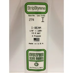 Profile I 3.2x350mm Ref: 274 - Evergreen - S1370274