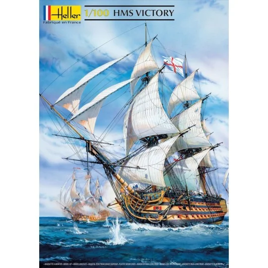 HMS Victory 1803 1/100 Heller Heller 80897 - 2 HEL-80897-HMS Victory 1803 1/100 Heller - HEL-80897