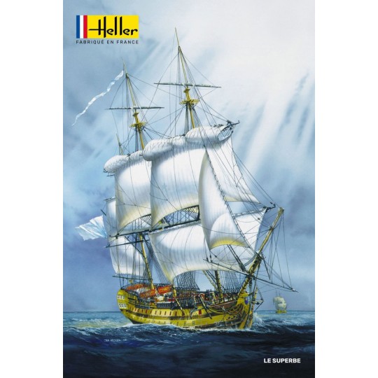 HEL-80895-Boat Le Superbe 1/150 Heller - HEL-80895
