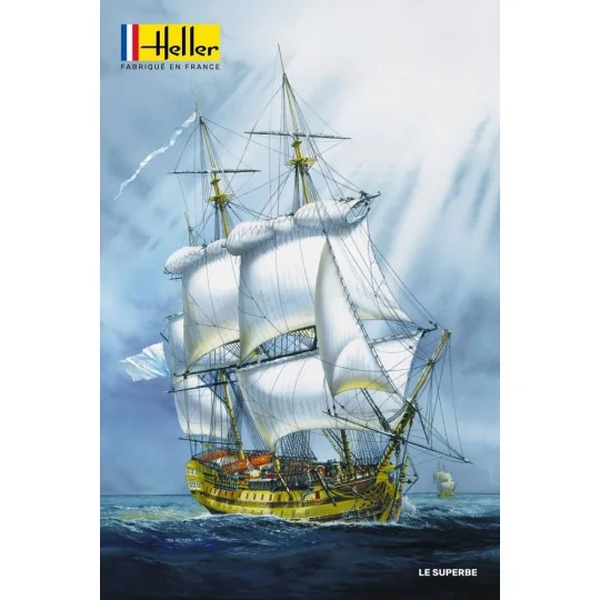 HEL-80895-Boat Le Superbe 1/150 Heller - HEL-80895