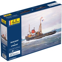 Coffret bateaux Jean Bart + Utrecht 1/200 Heller Heller 85602 - 1