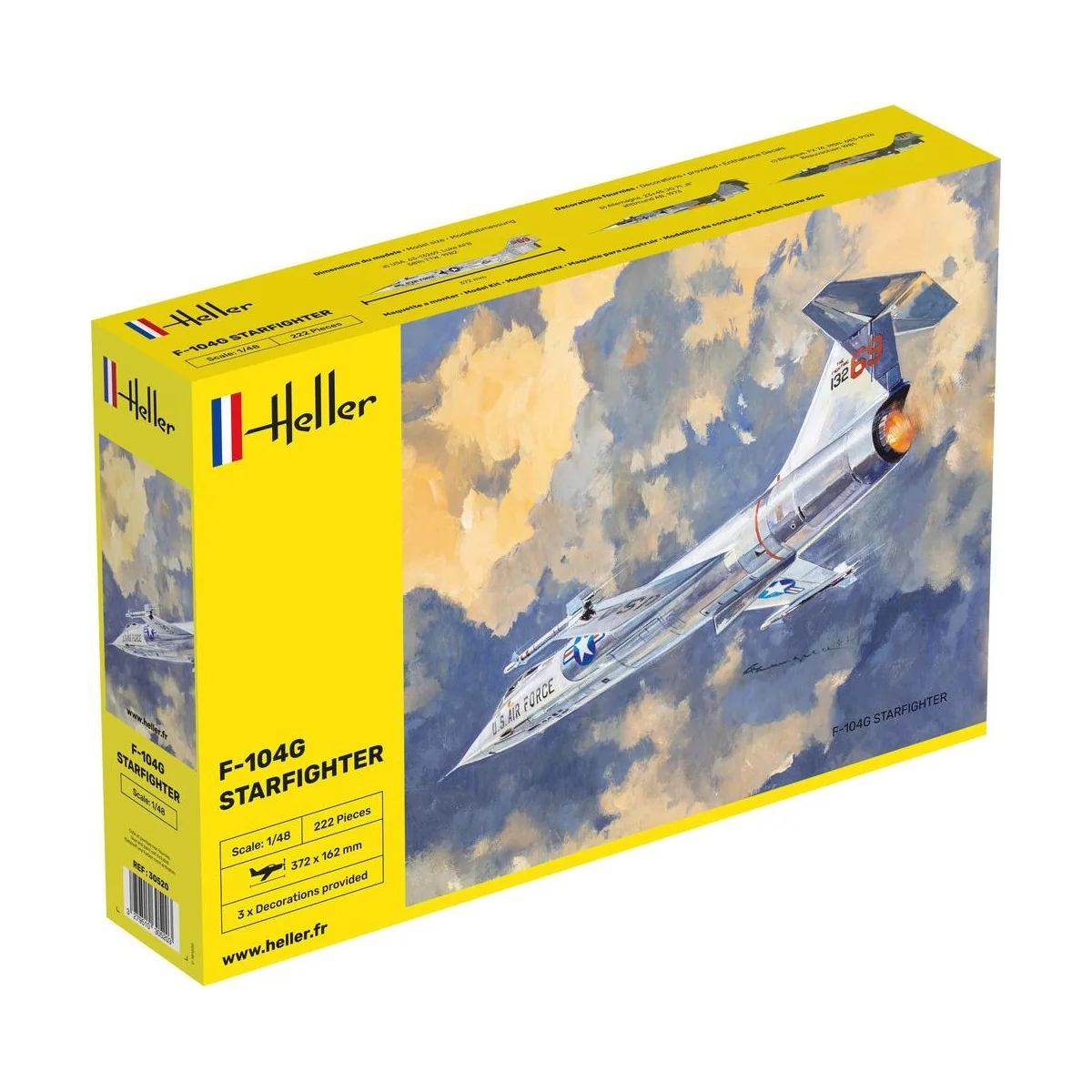 F-104G Starfighter 1/48 Heller Heller 30520 - 1 F-104G Starfighter 1/48 Heller Heller 30520 - 1