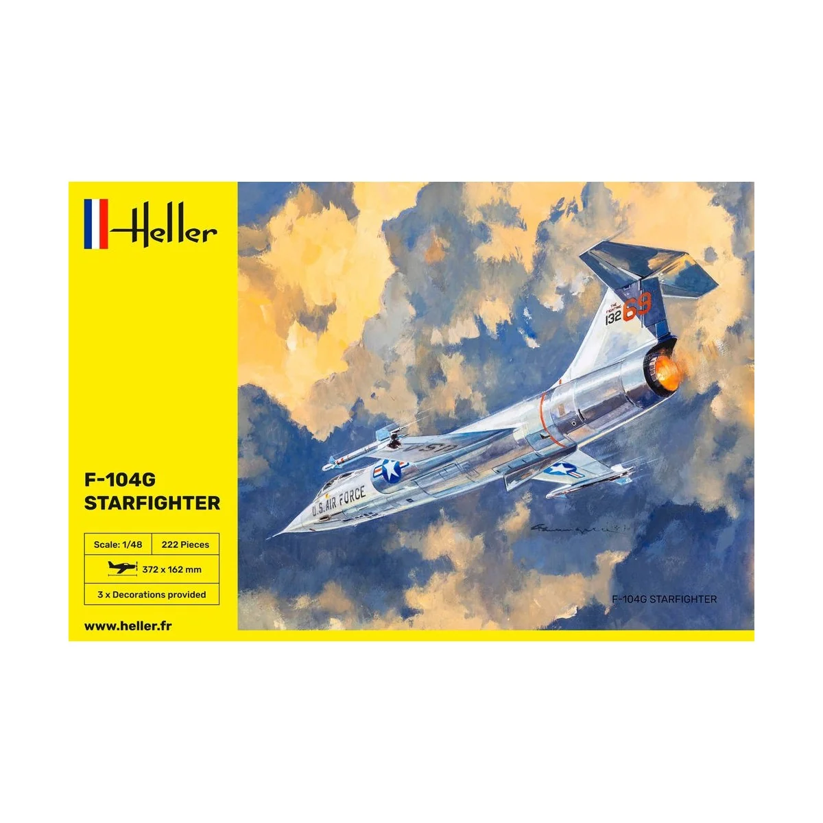 F-104G Starfighter 1/48 Heller Heller 30520 - 2 F-104G Starfighter 1/48 Heller Heller 30520 - 2