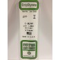 S1370277-Profilé I 6.3x350mm Ref : 277 - Evergreen - S1370277