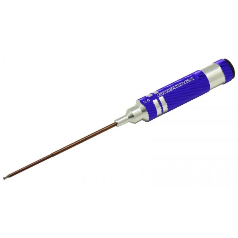 Screwdriver allen spherical BTR Arrowmax 2.0x120mm Arrowmax AM-120120 - 1