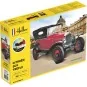 HEL-56702-Citroën 5CV Clover 1/24 Heller + glue and paints - HEL-56702