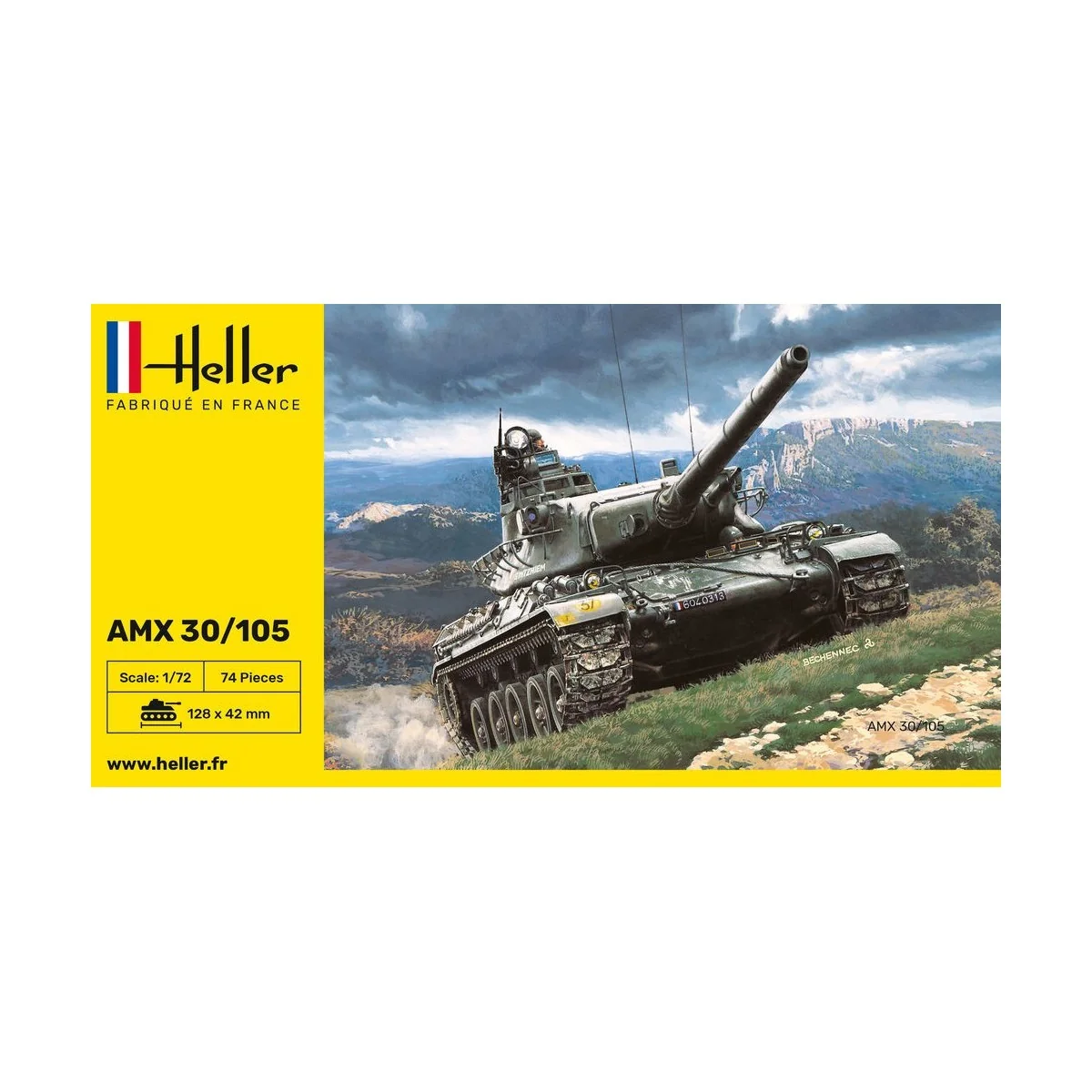Char AMX 30/105 1/72 Heller Heller 79899 - 2 Char AMX 30/105 1/72 Heller Heller 79899 - 2