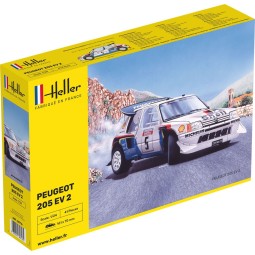 Peugeot 205 EV 2 1/24 Heller Heller 80716 - 1
