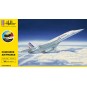 HEL-56445-Concorde Air France 1/125 Heller + colle et peintures