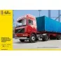 Volvo F12-20 Globetrotter & Conteneur semi-remorque 1/32 Heller Heller HEL-81702 - 2 HEL-81702-Volvo F12-20 Globetrotter & Conteneur semi-remorque 1/32 Heller - HEL-81702