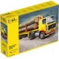Volvo F12-20 Globetrotter & semi-remorque grumes de bois 1/32 Heller Heller HEL-81704 - 1 HEL-81704-Volvo F12-20 Globetrotter & semi-remorque grumes de bois 1/32 Heller - HEL-81704