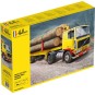 HEL-81704-Volvo F12-20 Globetrotter & semi-trailer logs 1/32 Heller