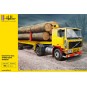HEL-81704-Volvo F12-20 Globetrotter & semi-trailer logs 1/32 Heller