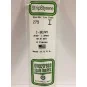 S1370279-I-profile 9.5x350mm Ref: 279 - Evergreen - S1370279