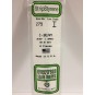 S1370279-Profilé I 9.5x350mm Ref : 279 - Evergreen - S1370279