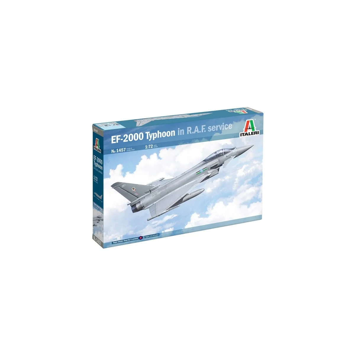 EF-2000 Eurofighter Typhoon RAF 1/72 Italeri Italeri I1457 - 2 EF-2000 Eurofighter Typhoon RAF 1/72 Italeri Italeri I1457 - 2
