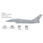 EF-2000 Eurofighter Typhoon RAF 1/72 Italeri Italeri I1457 - 5 I1457-EF-2000 Eurofighter Typhoon RAF 1/72 Italeri - I1457
