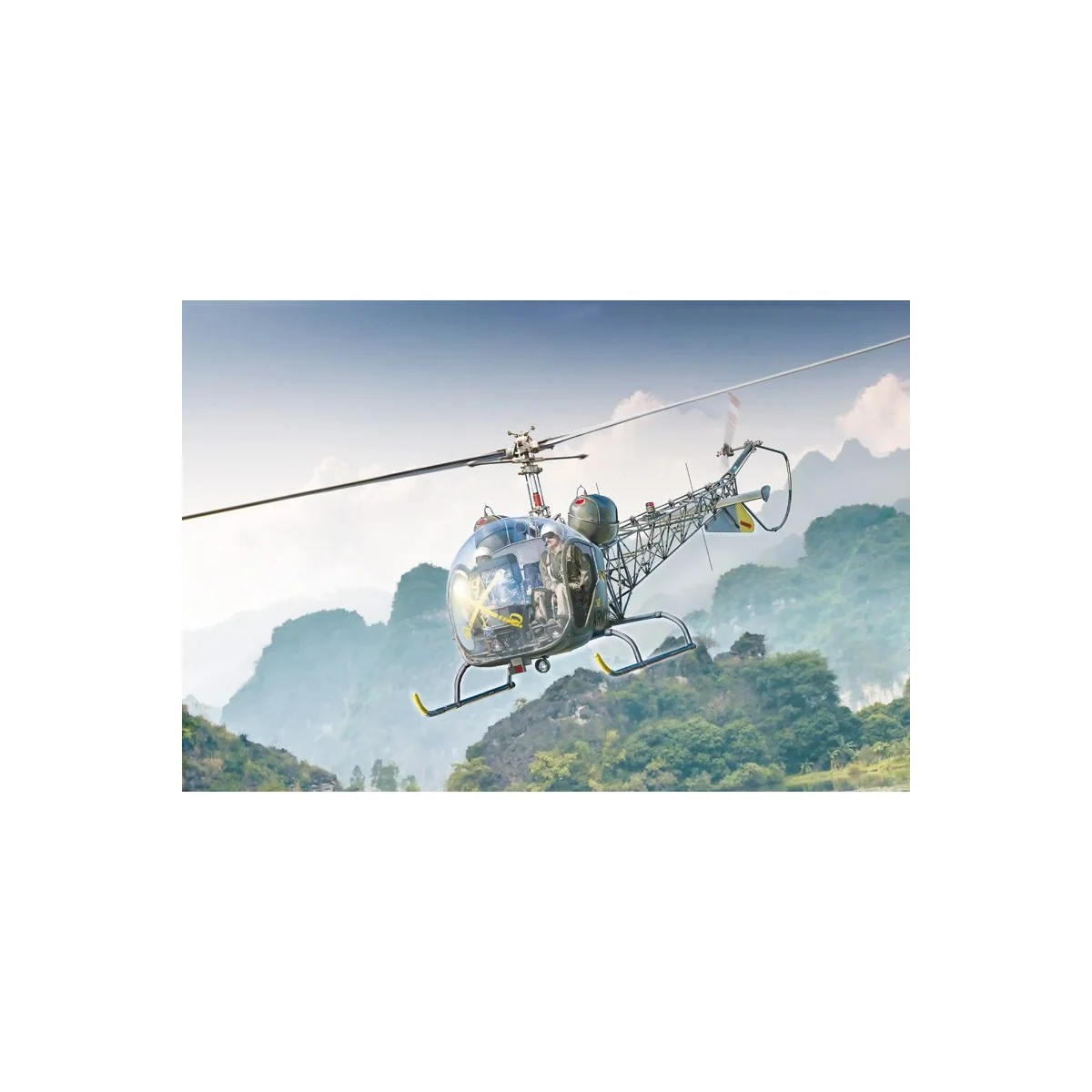 OH-13 Sioux 1/48 Italeri helicopter Italeri I2820 - 1