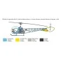 I2820-OH-13 Sioux 1/48 Italeri helicopter - I2820