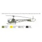 I2820-OH-13 Sioux 1/48 Italeri helicopter - I2820