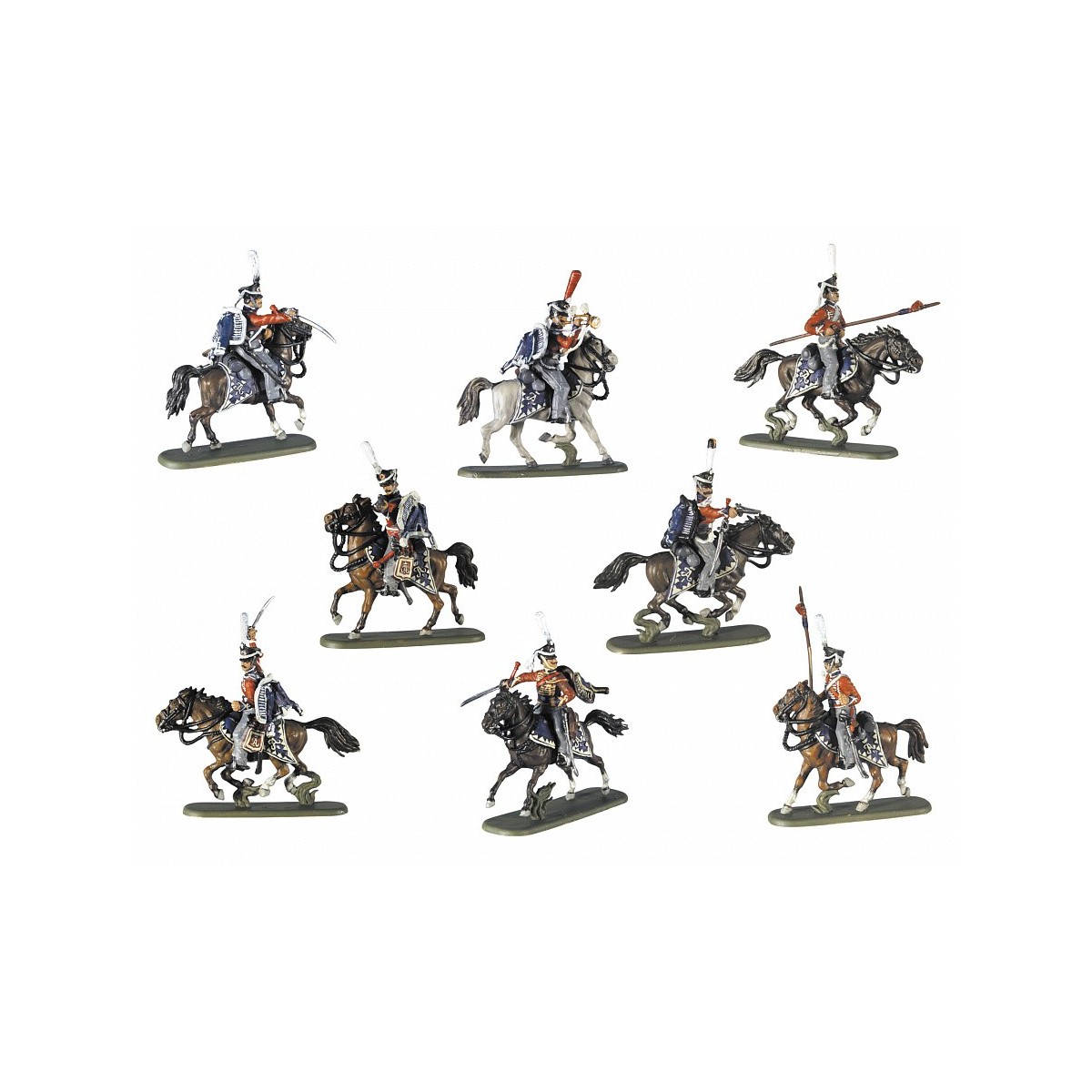 Personnages Hussards Russes 1812-14 1/72 Zvezda Zvezda Z8055 - 2